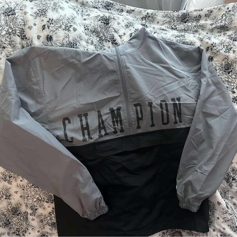 Champion Half Zip Stadium Packable Windbreaker - image 1